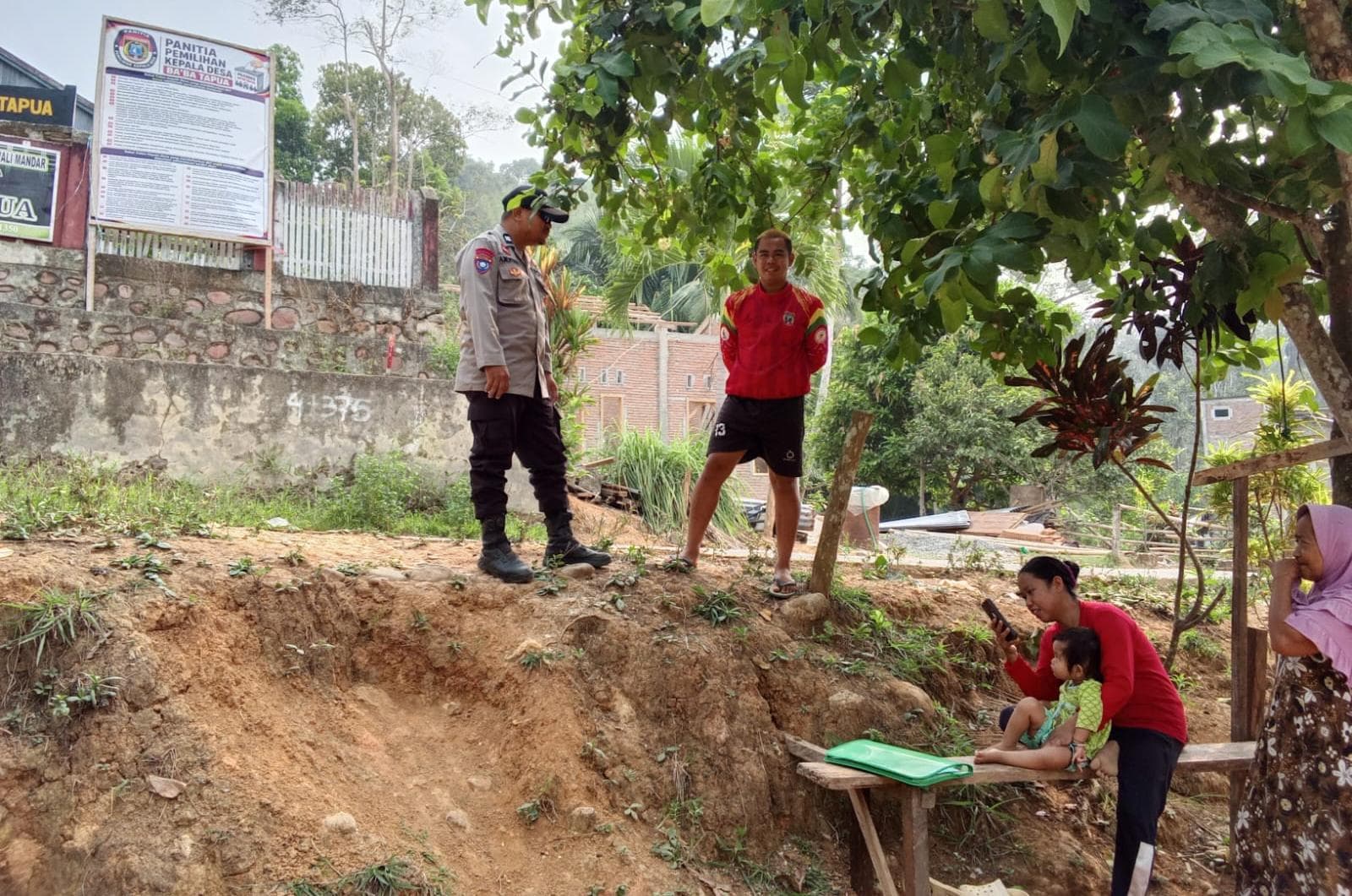 Jelang Pilkades Rangoan, Polisi Imbau Warga Polman Jaga Kamtibmas dan Karhutla